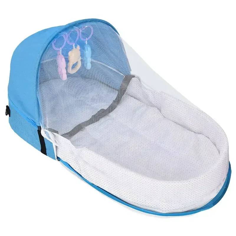 Newborn Baby Isolation Crib Bionic Travel Crib with Folding Anti-Stress Design Kids & Moms Kids' Accessories